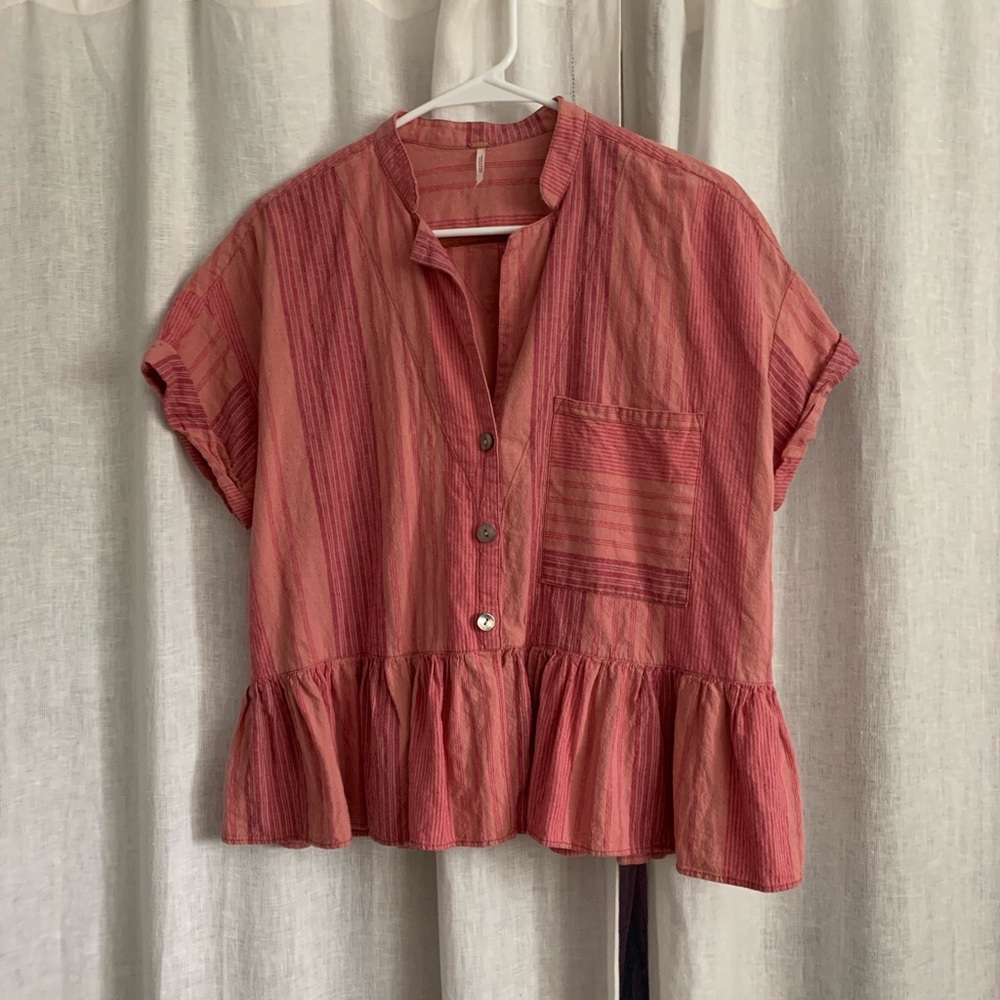 Free People button up